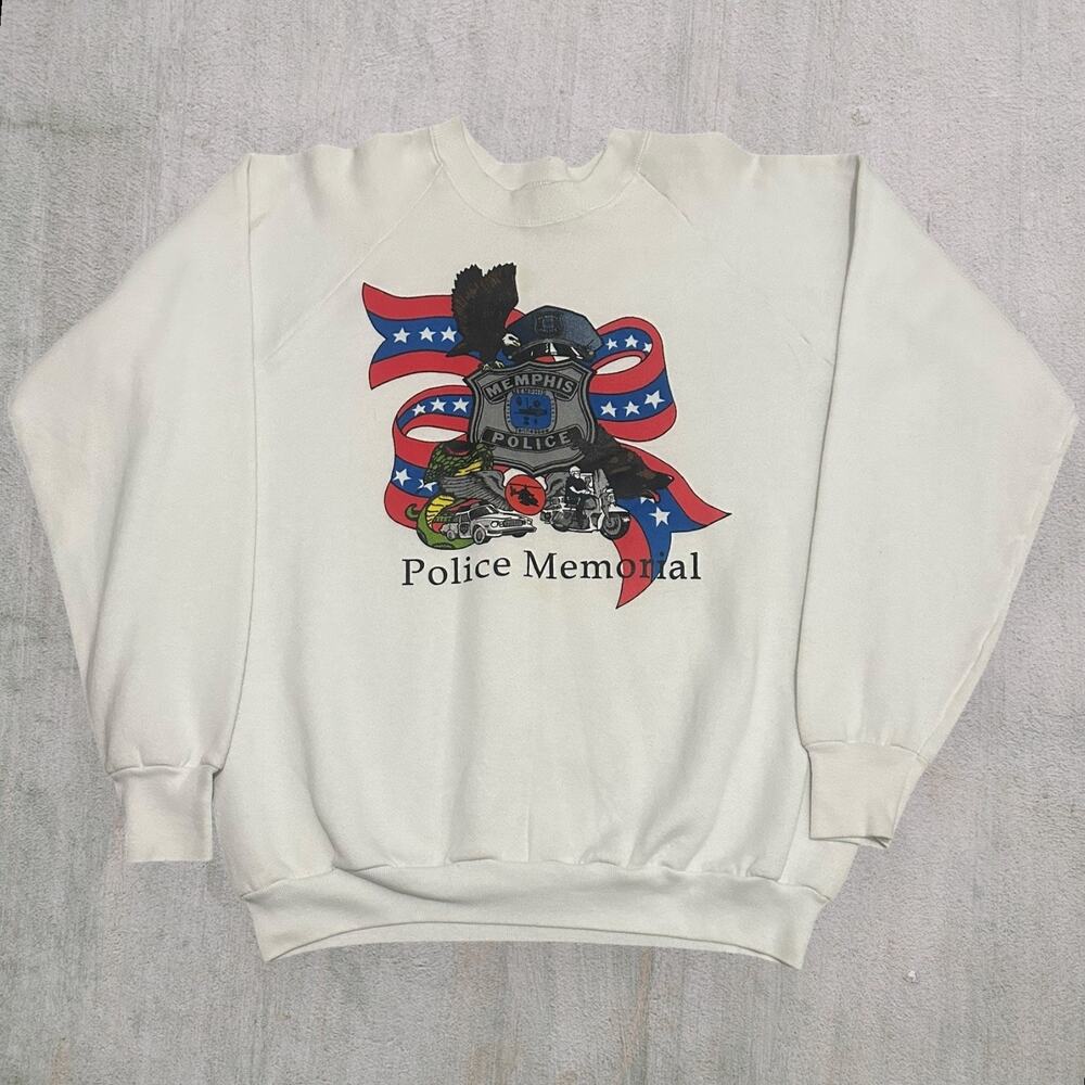 Memphis police memorial 90s sweatshirt